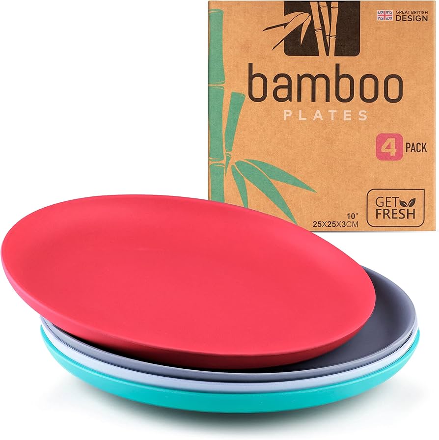 bamboo plates amazon