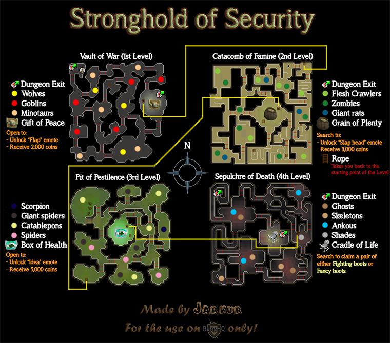 barbarian village dungeon