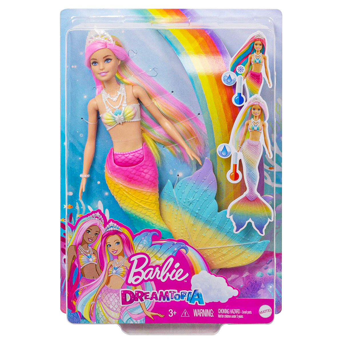 barbie dreamtopia rainbow magic mermaid doll