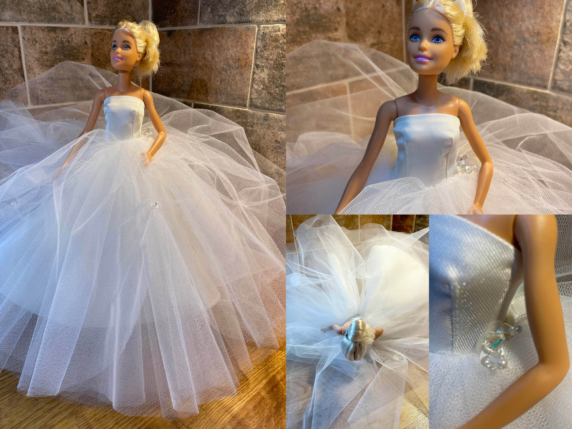 barbie wedding clothes