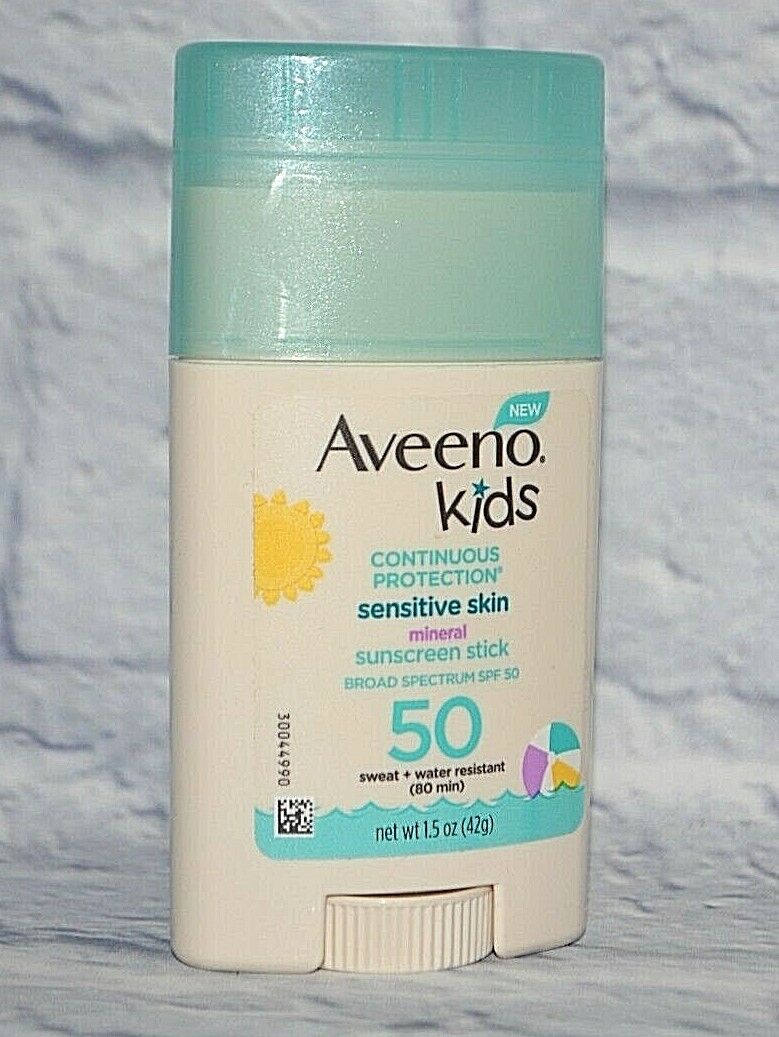 aveeno mineral sunscreen stick