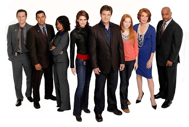 castle tv series cast