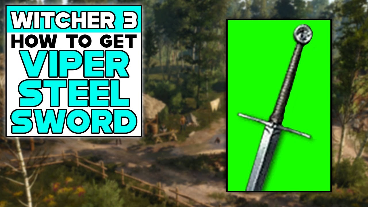 witcher viper sword