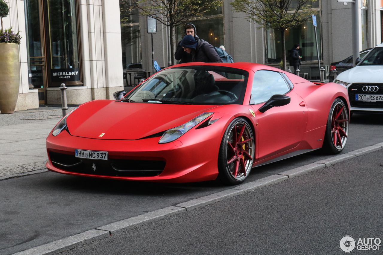 ferrari 458 spider 2018