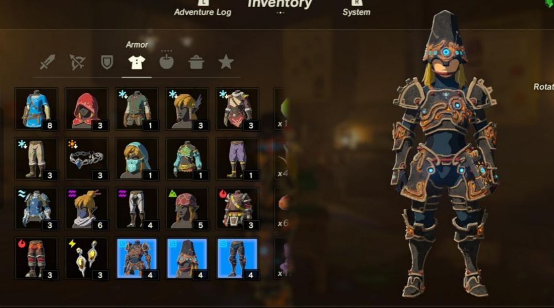 ancient gear botw