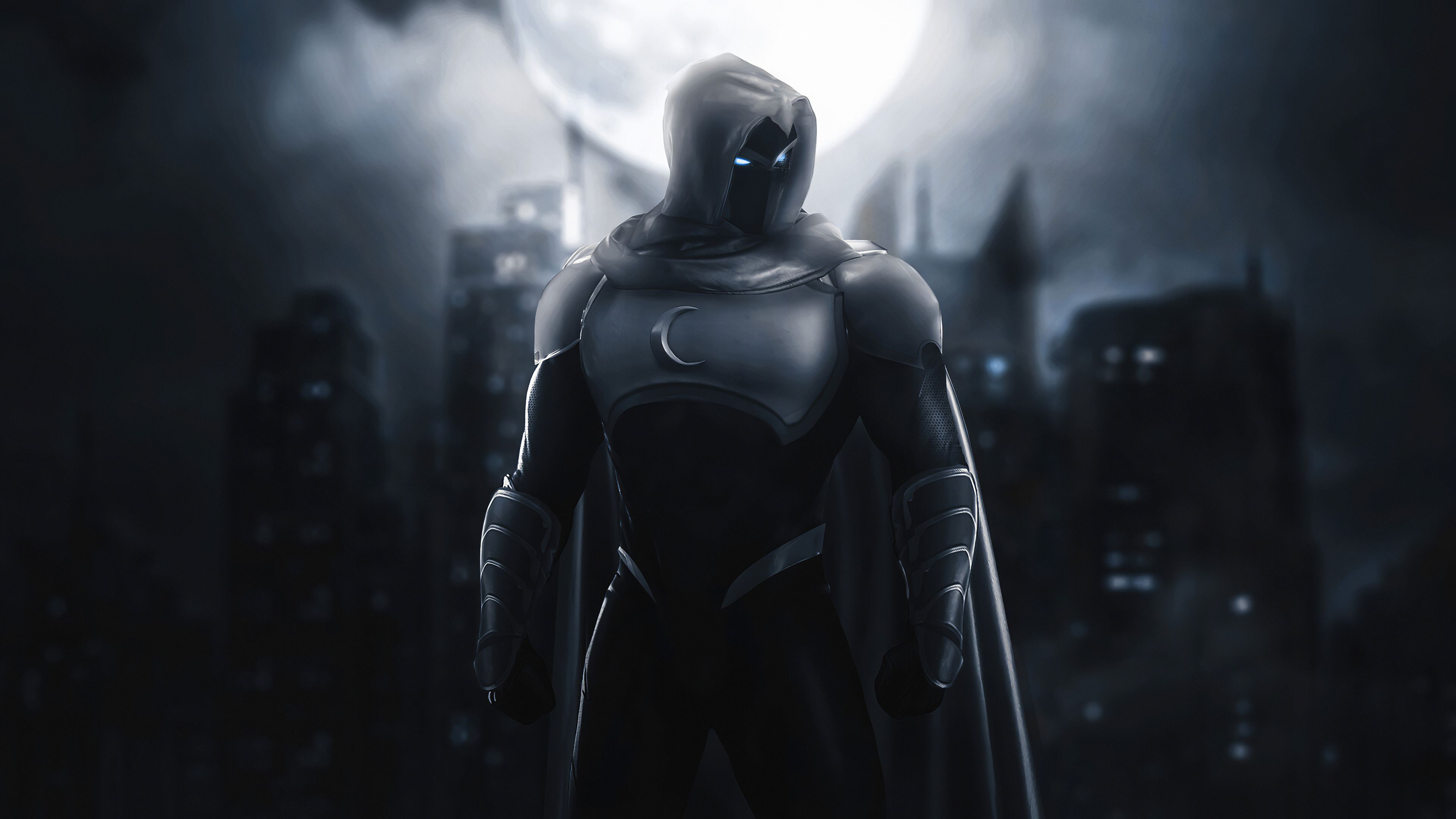 moon knight 4k wallpaper