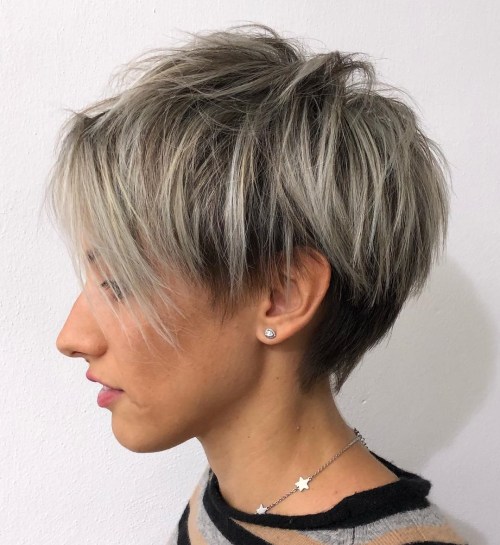 choppy hairstyles for short hair