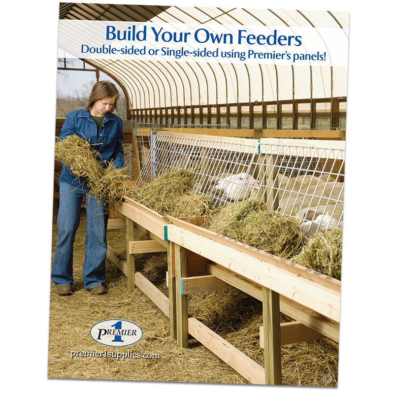 homemade sheep feeders