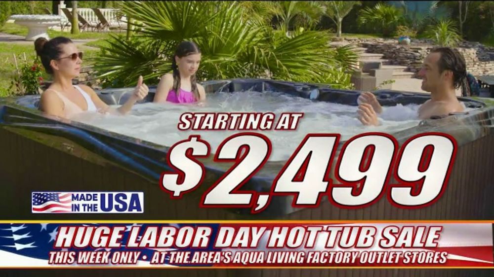 labor day hot tub sale near me