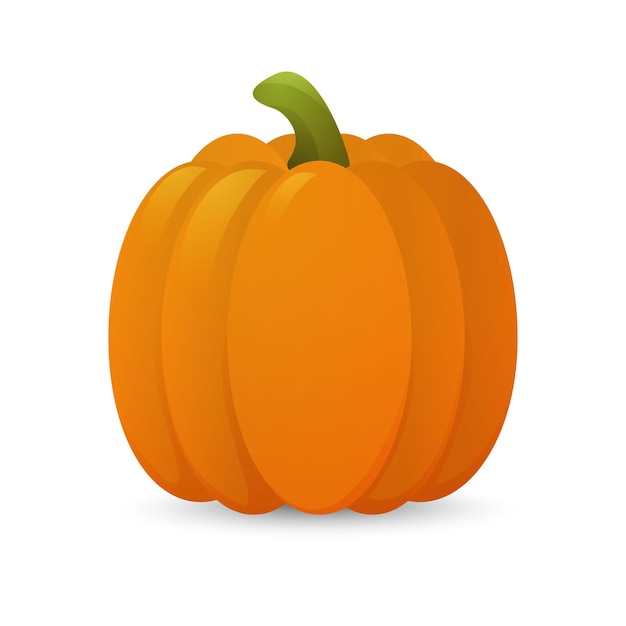 orange pumpkin clipart