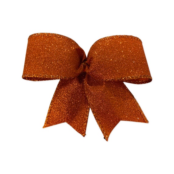 orange christmas bows