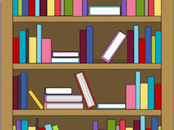 bookshelf clipart