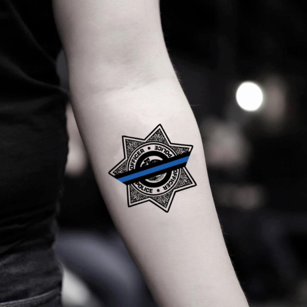 police tattoo designs