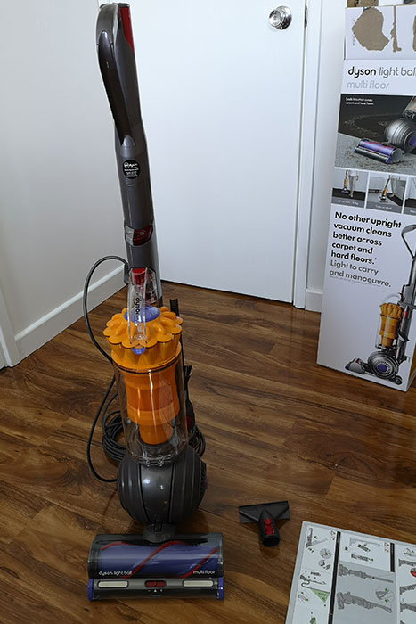 dyson light ball multi floor upright vacuum