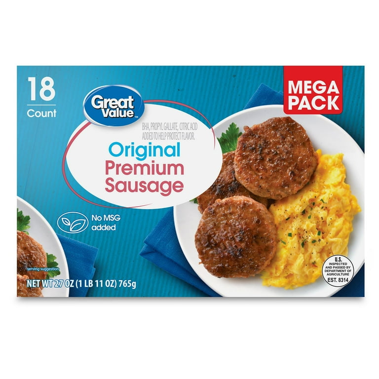 sausage patties walmart