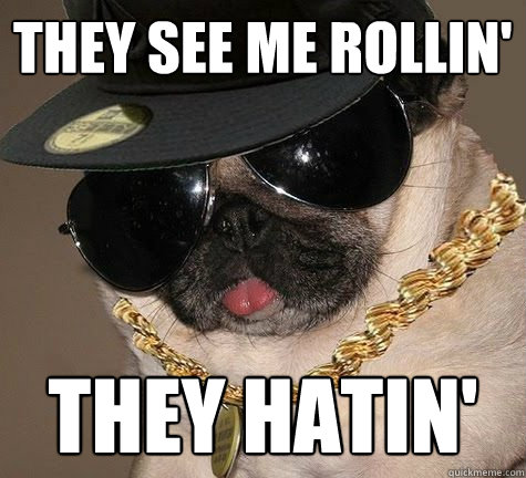 they see me rollin meme