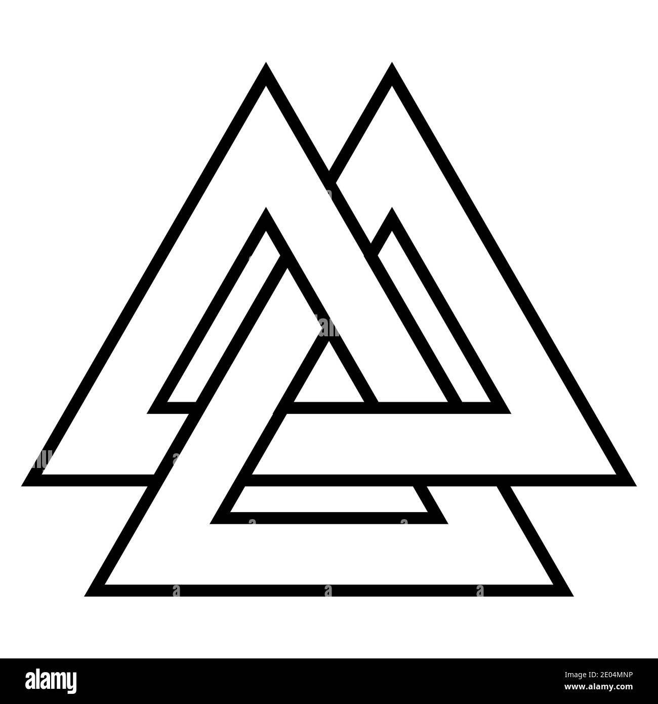 triangle symbol tattoo