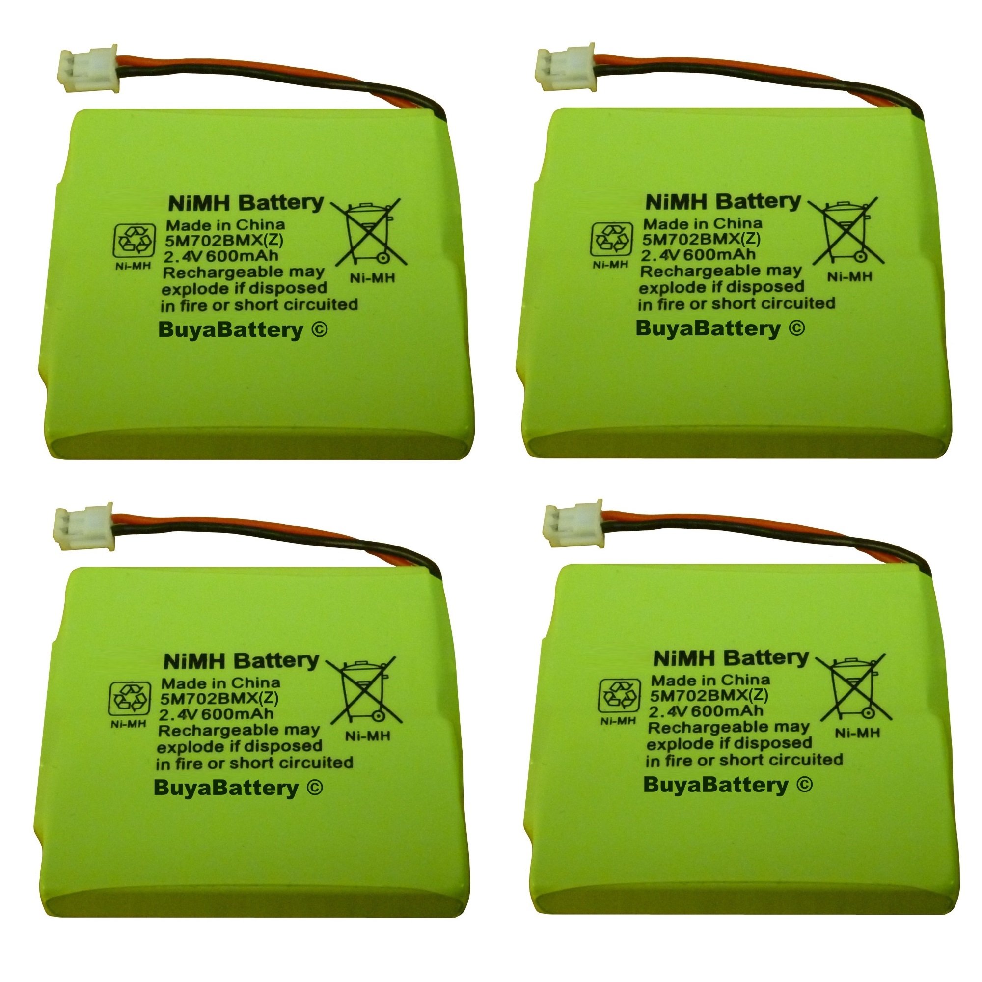 gp nimh battery 2.4 v 600mah