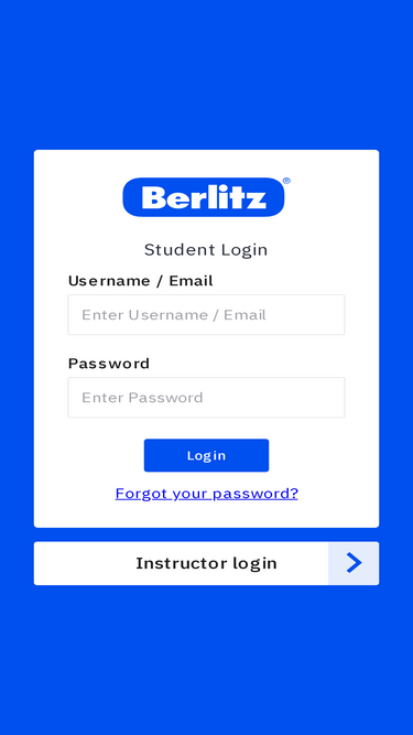 berlitz instructor login