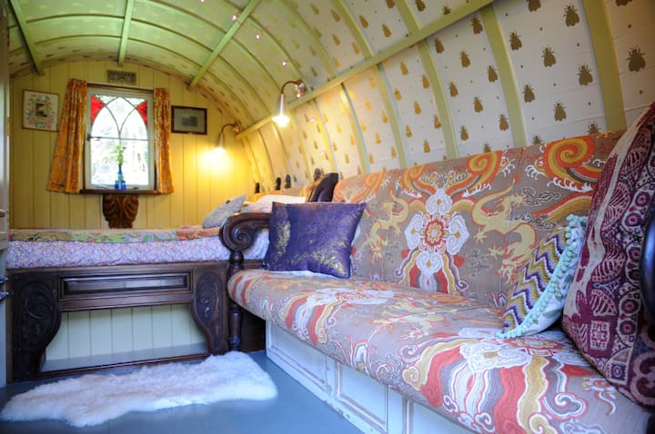 gypsy caravan airbnb