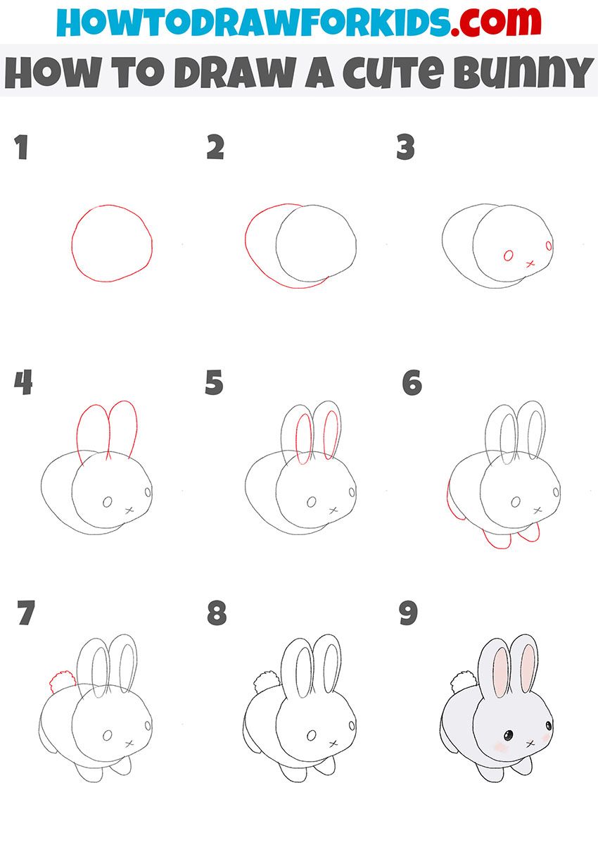 easy drawings to draw step by step