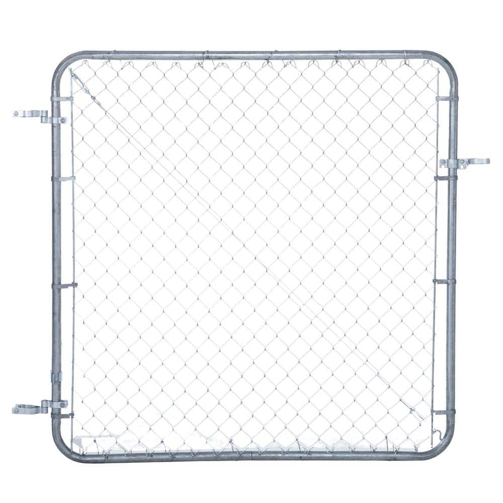 adjustable chain link gate