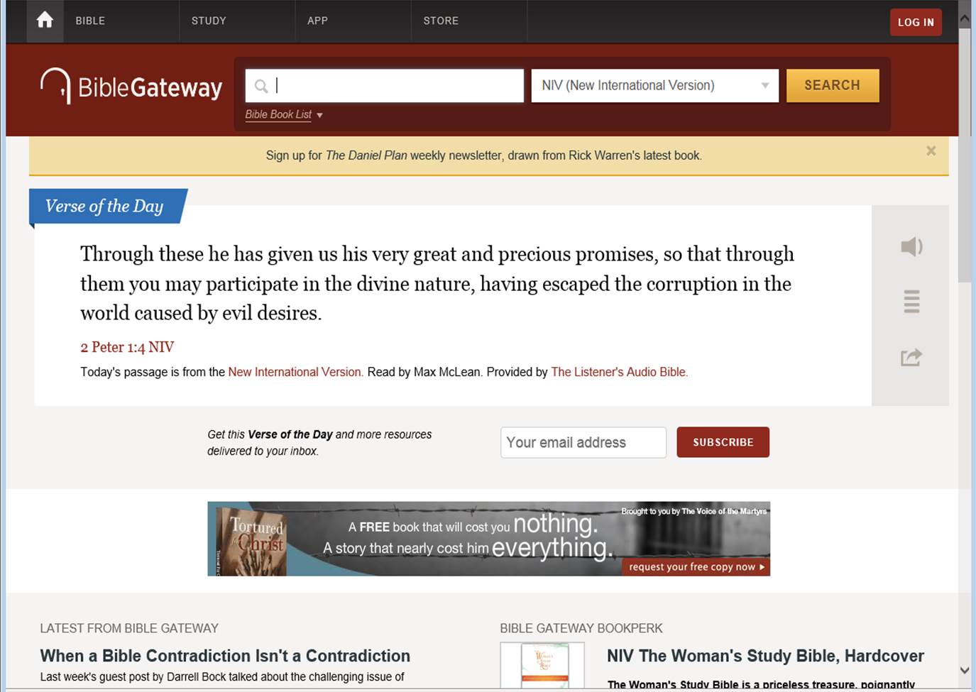 bible gateway.com