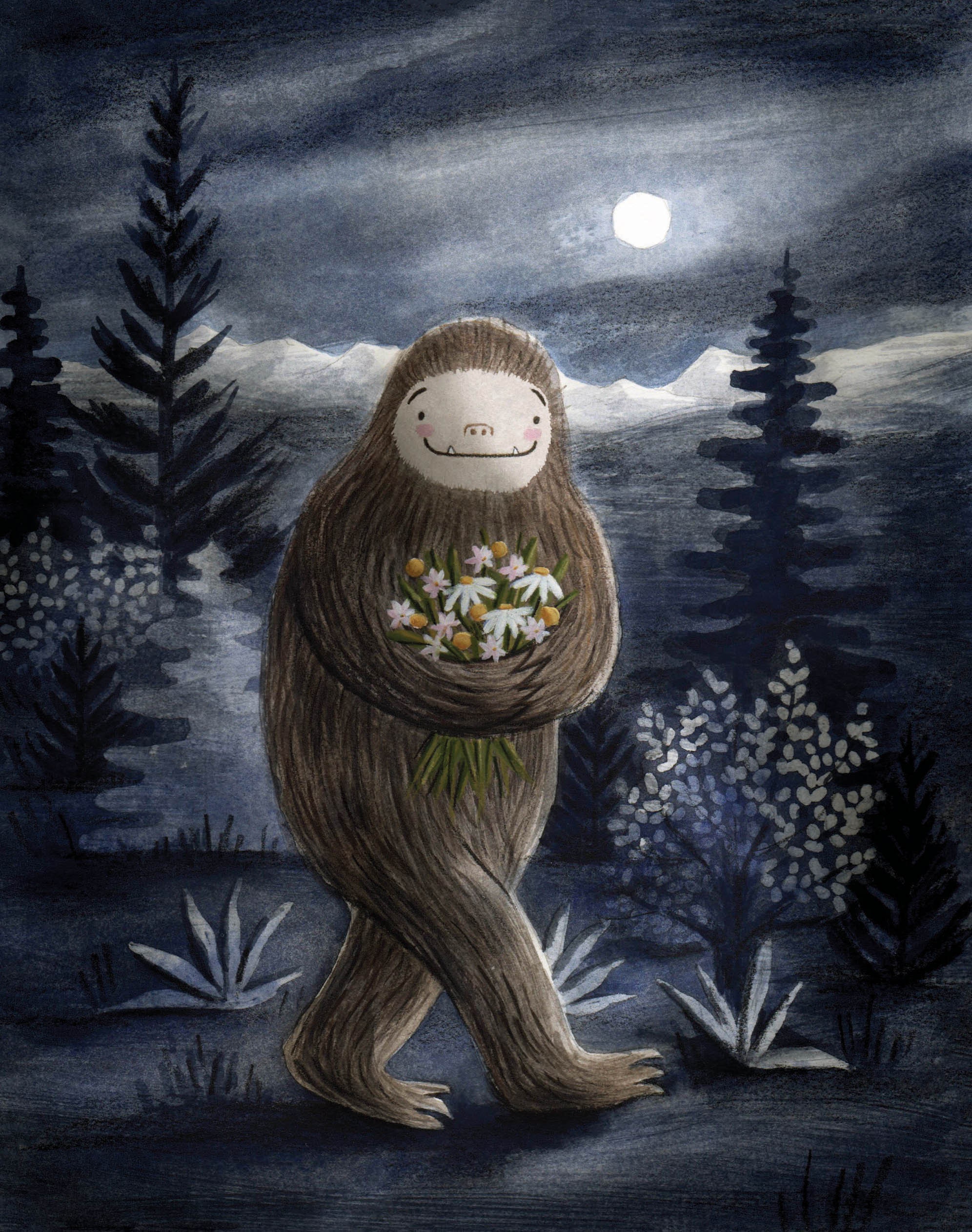 bigfoot illustration