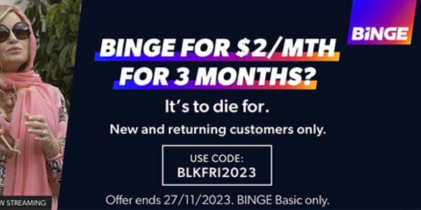 binge free trial 3 months