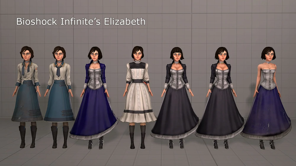 bioshock infinite elizabeth dress