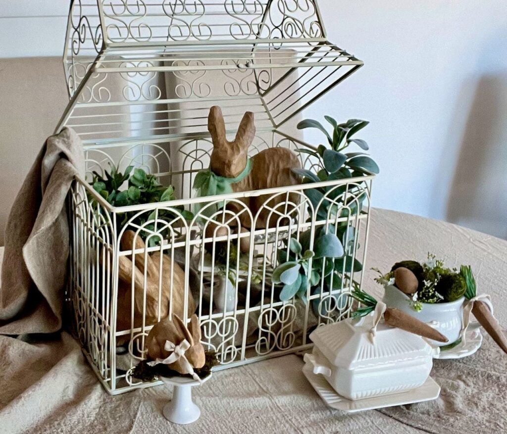 bird cage decor