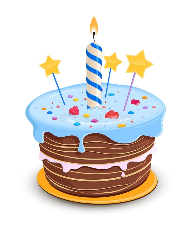 birthday cake vector