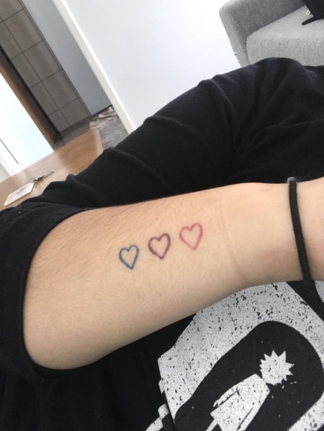 bisexual tattoo designs