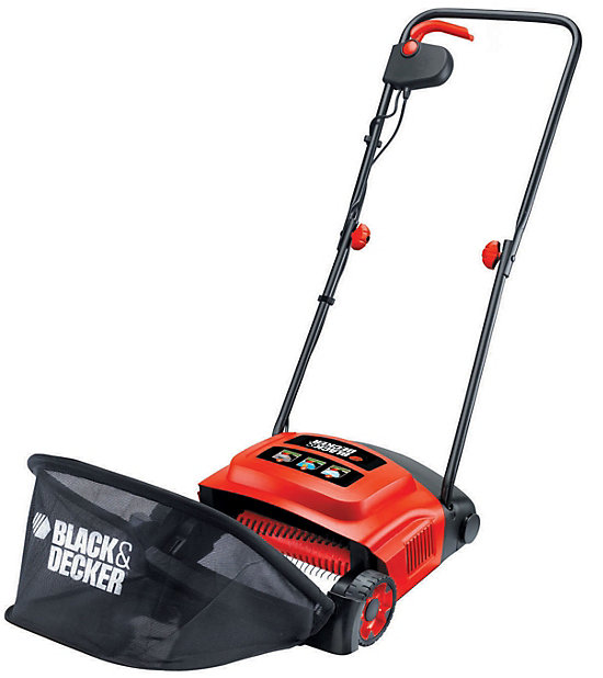 black & decker lawn raker