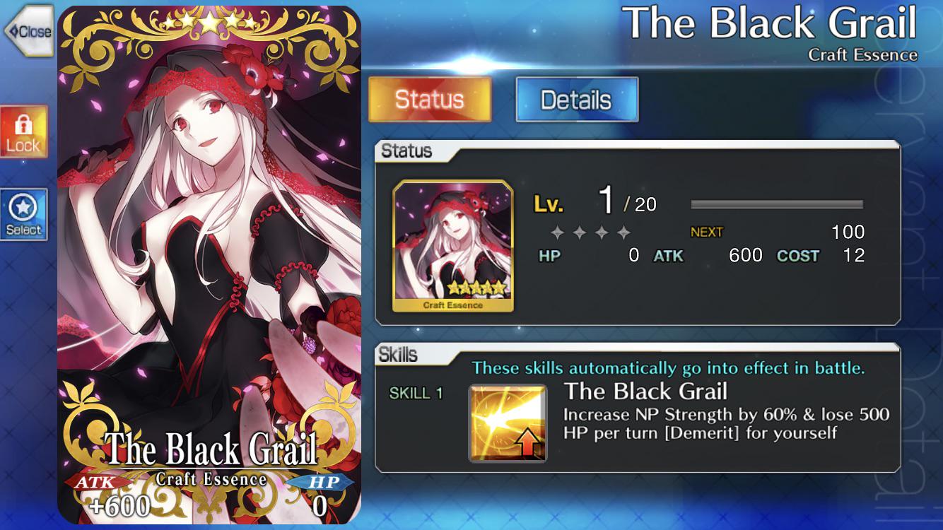 black grail ce