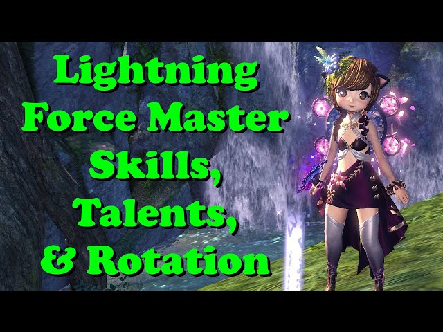 blade and soul force master guide