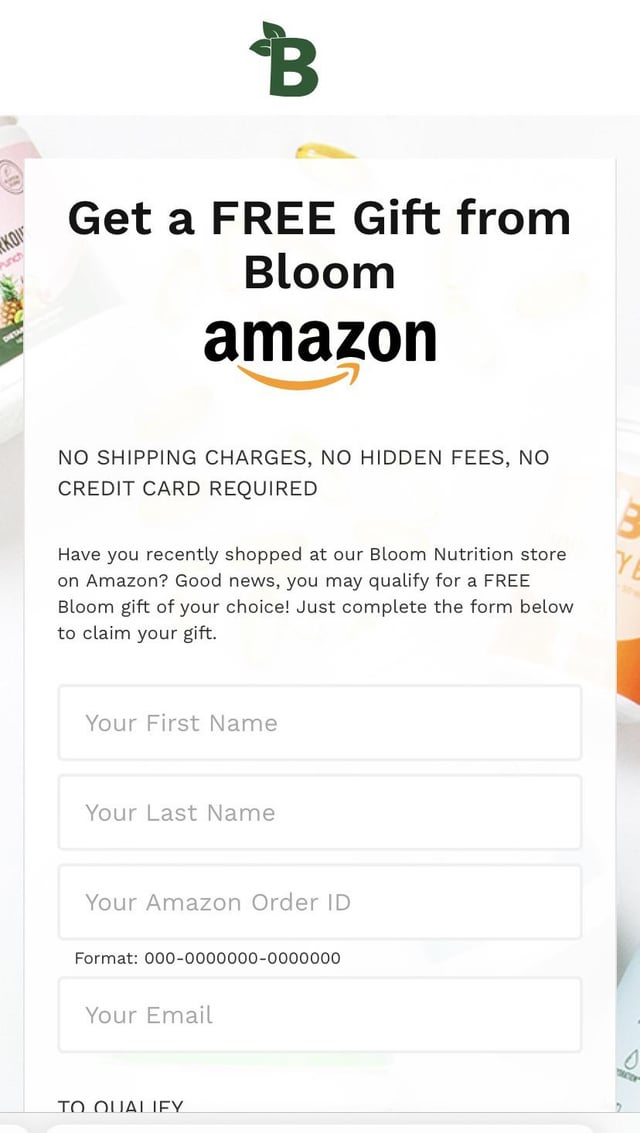 bloom nutrition coupon