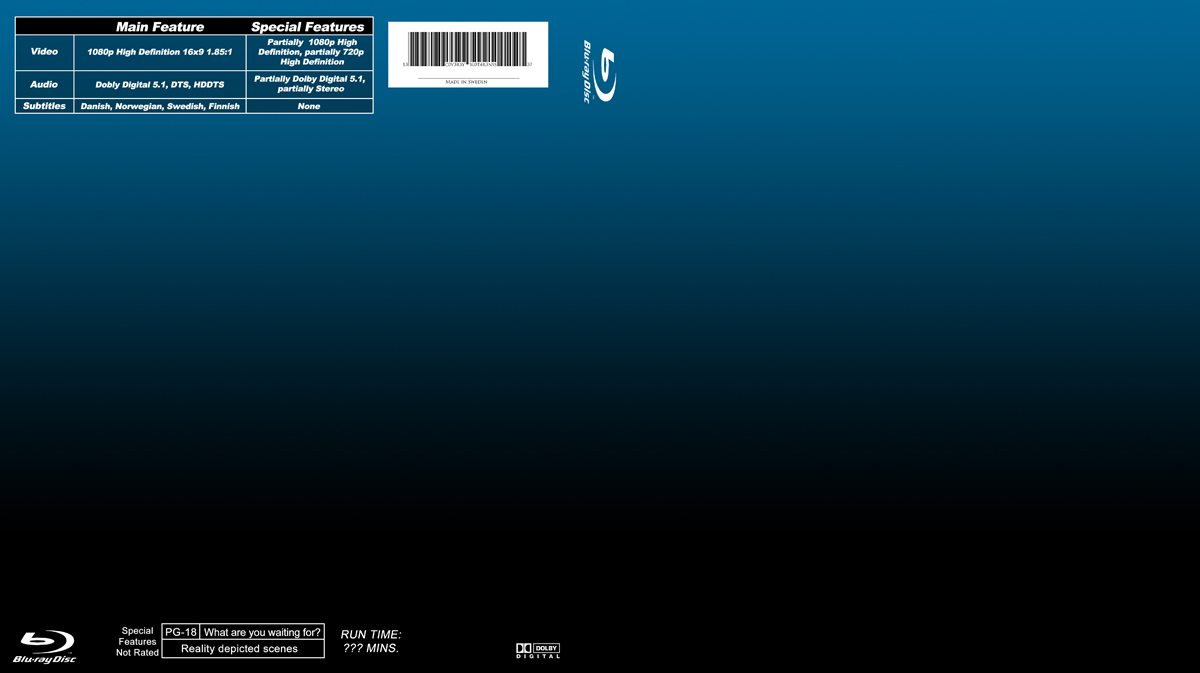 blu ray cover template psd