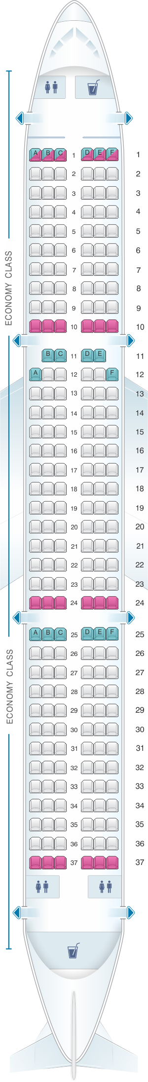 boeing 787 jetstar seat map