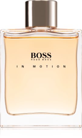 boss in motion aftershave