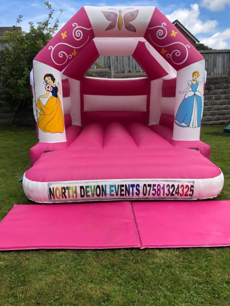 bouncy castle hire devon