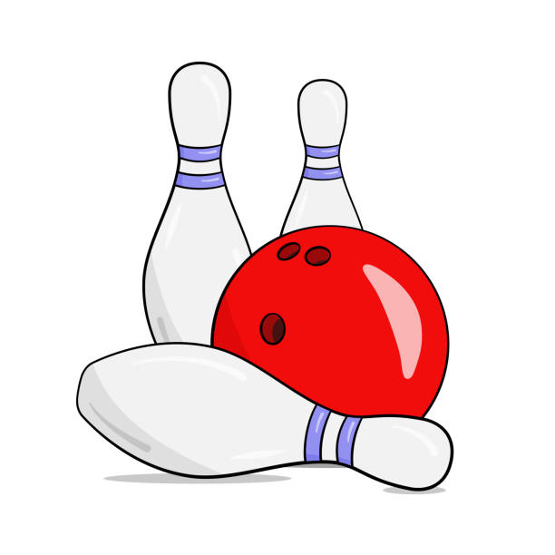 bowling cartoon