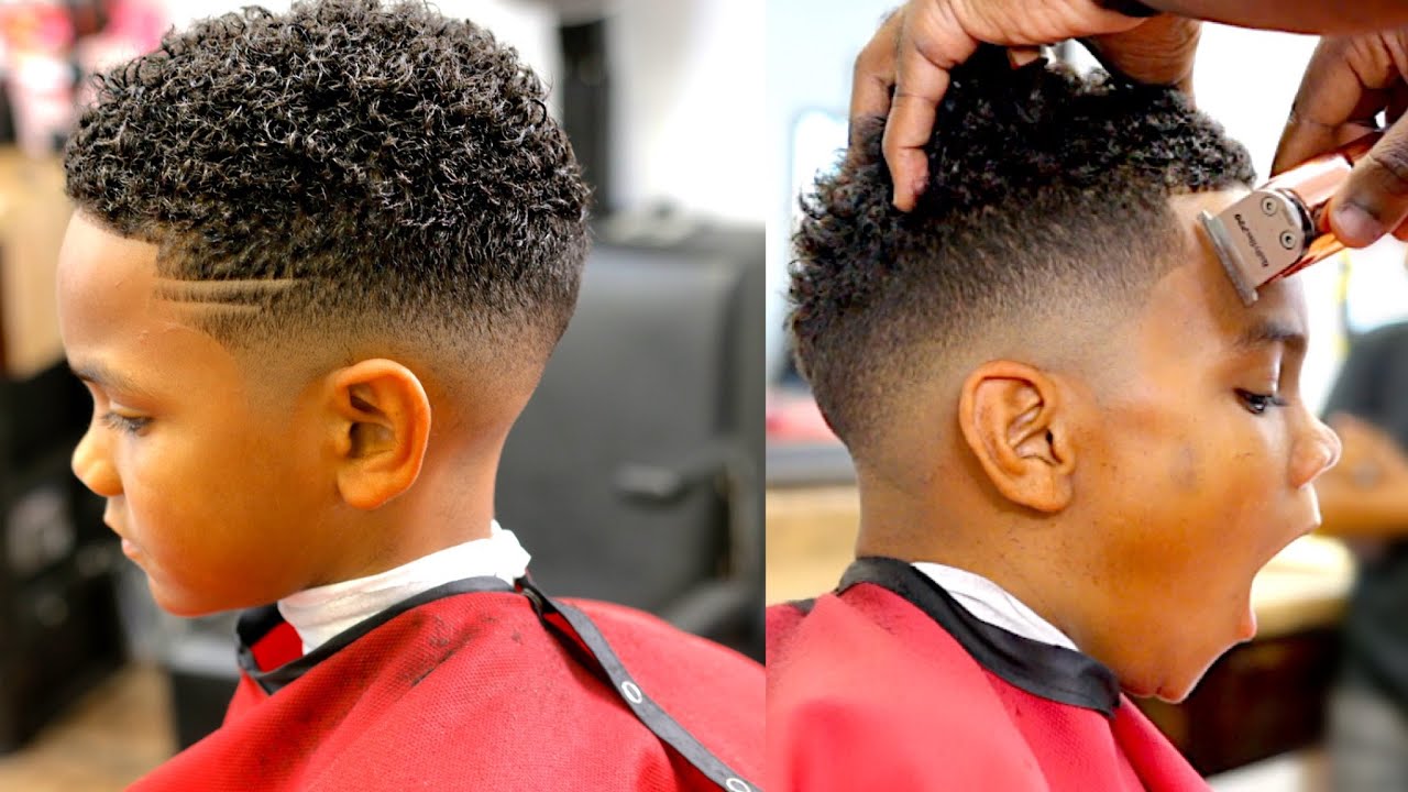 boys fade haircut