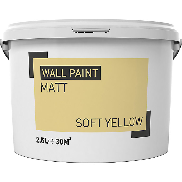 b&q yellow paint