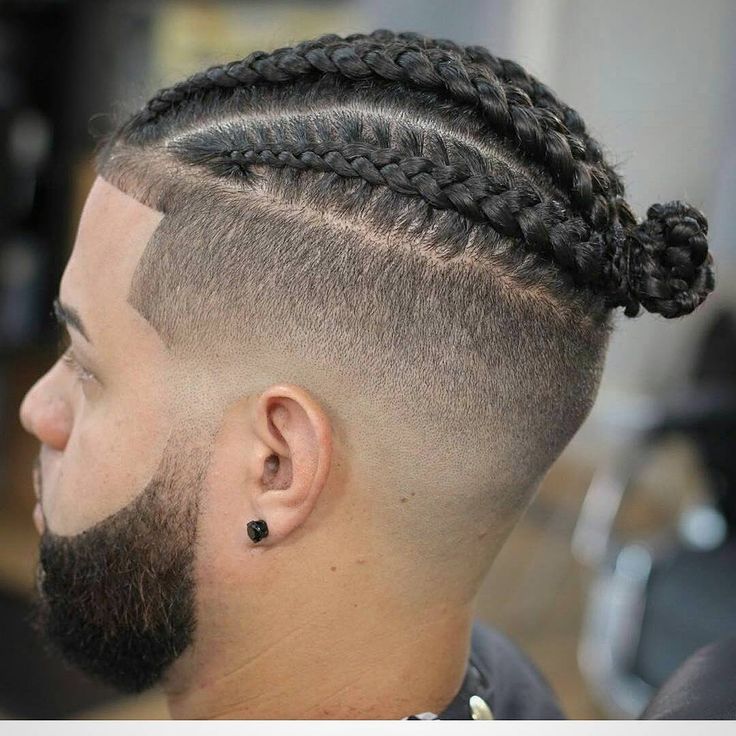 braids and a fade