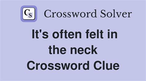 brass neck crossword clue