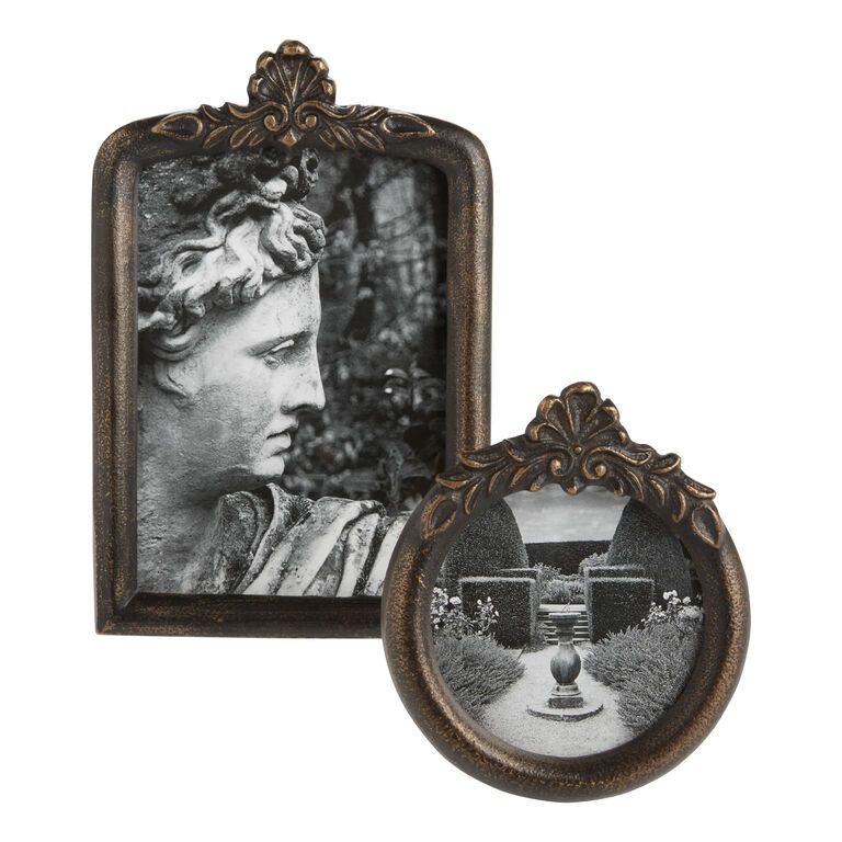 bronze metal picture frames