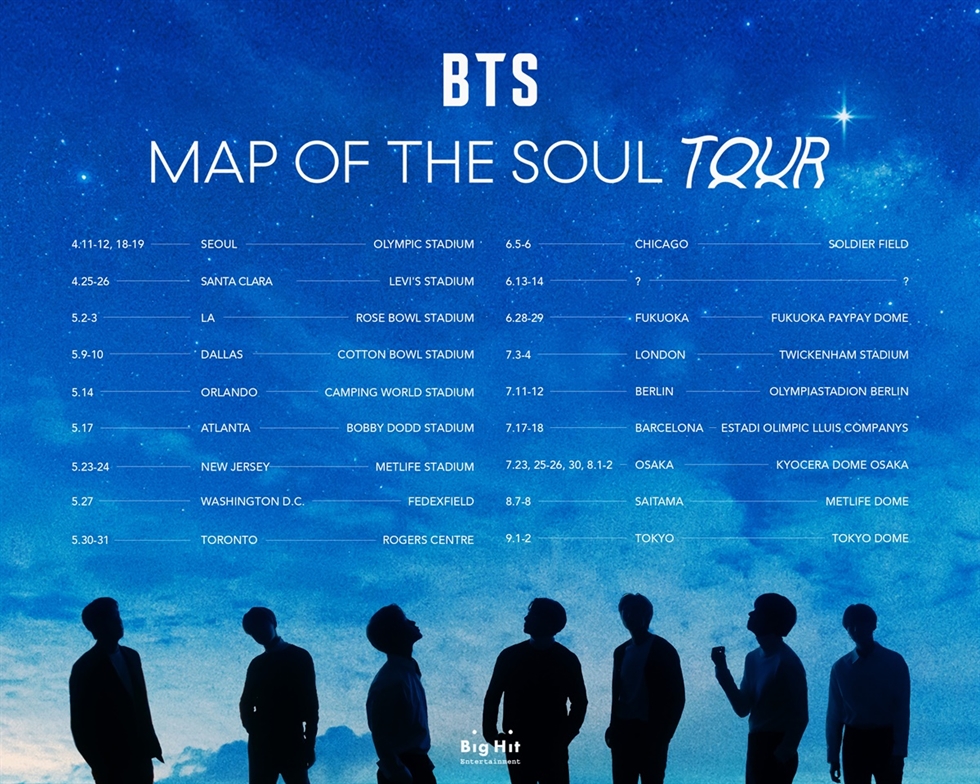 bts concert schedule 2021