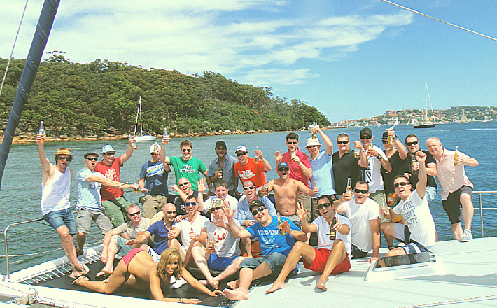 bucks party boat sydney