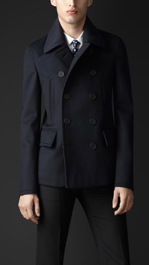 burberry peacoat